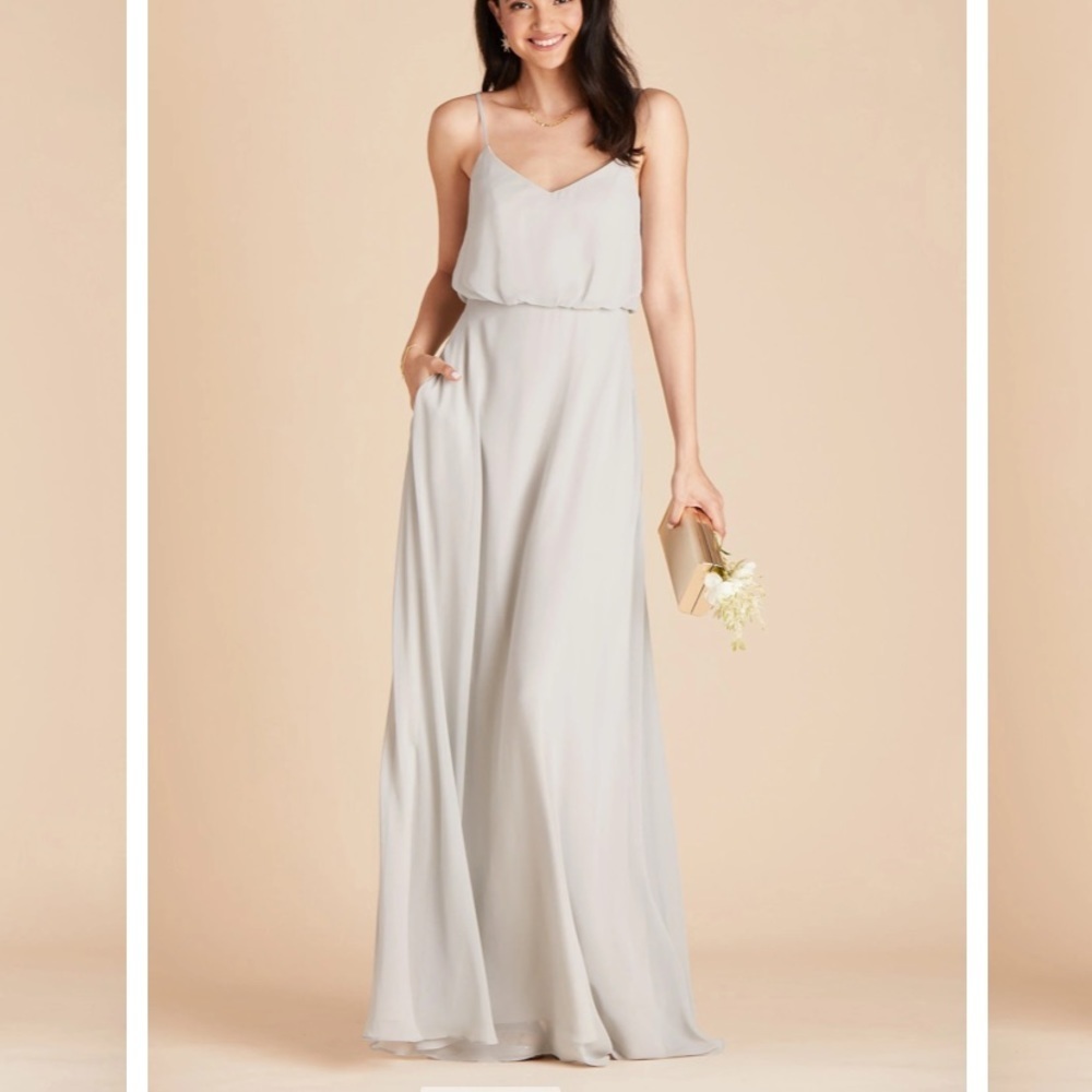Birdy Grey Bridesmaid’s Dress Dove Grey Size‎ XS Gwennie Bridesmaid Prom …